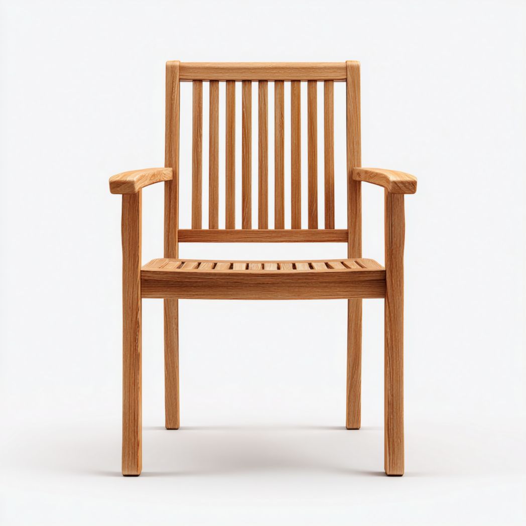 Chaise de jardin en bois