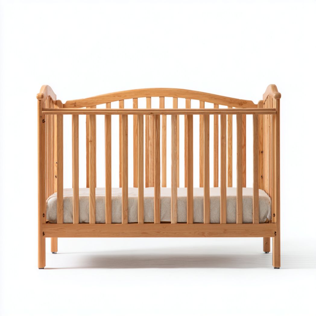 Lit bébé en bois massif